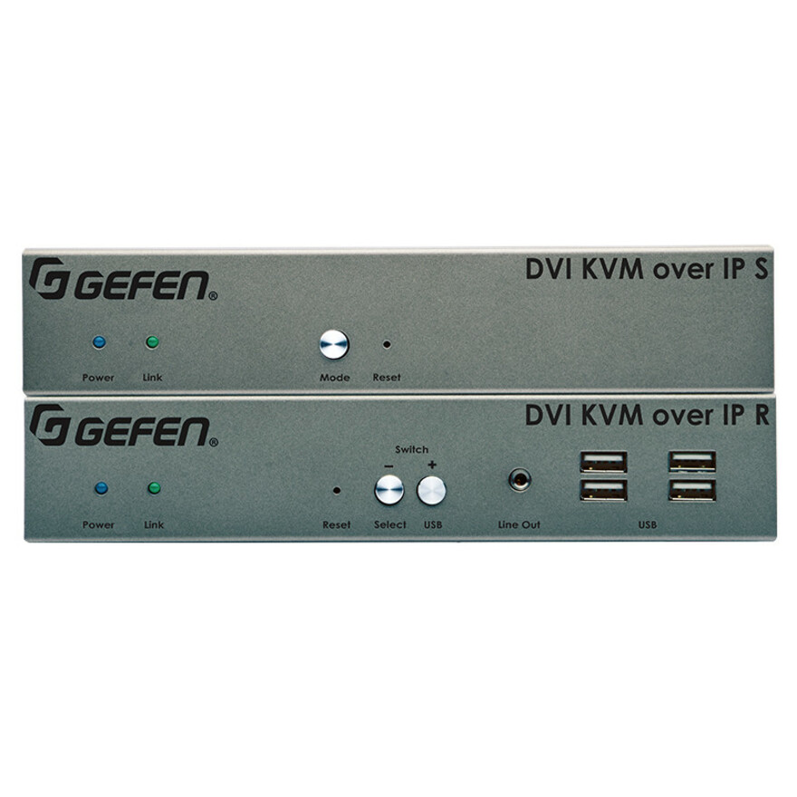 Gefen DVI KVM over IP w/ Local DVI Output - Sender Unit Package