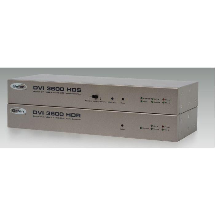 Gefen DVI 3600HD Optical DVI/ USB 2.0 / RS-232/ Audio Extender