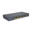 Amer 8+1 Port 10/100 Switch with 4 x PoE Ports and 5 x 10/100