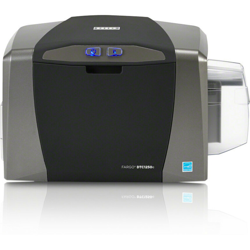 Fargo DTC1250e Single Sided Desktop Dye Sublimation/Thermal Transfer Printer - Color - Tabletop - Card Print - USB