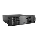 iStarUSA 3U Compact 8x 3.5" Bay Trayless Hotswap microATX Chassis
