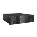 iStarUSA 3U Compact 8x 3.5" Bay Hotswap microATX Chassis