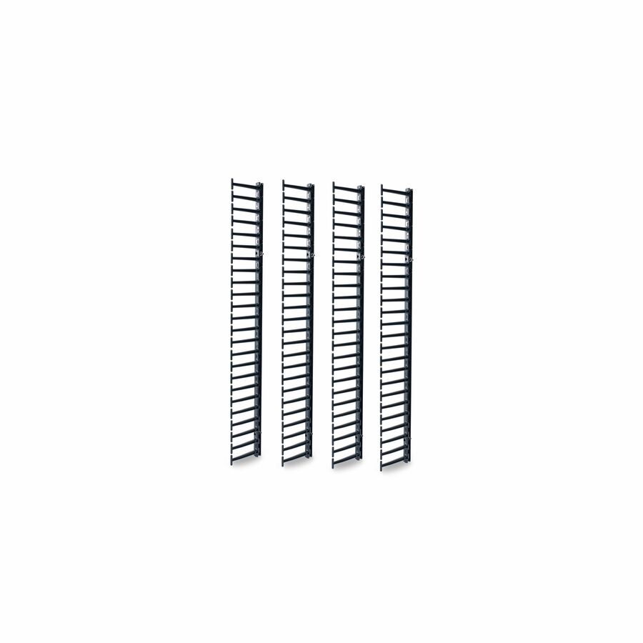 APC NetShelter Cable Management, Vertical Cable Manager, for NetShelter SX Networking Racks 48U, Set of 4, 250 x 2045 x 170 mm
