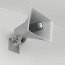 Valcom IP High-Efficiency Horn with Long Line Extender, One-Way