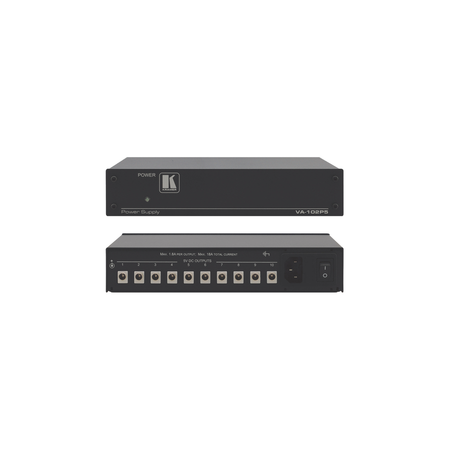 Kramer 10-Output 5V DC Power Supply