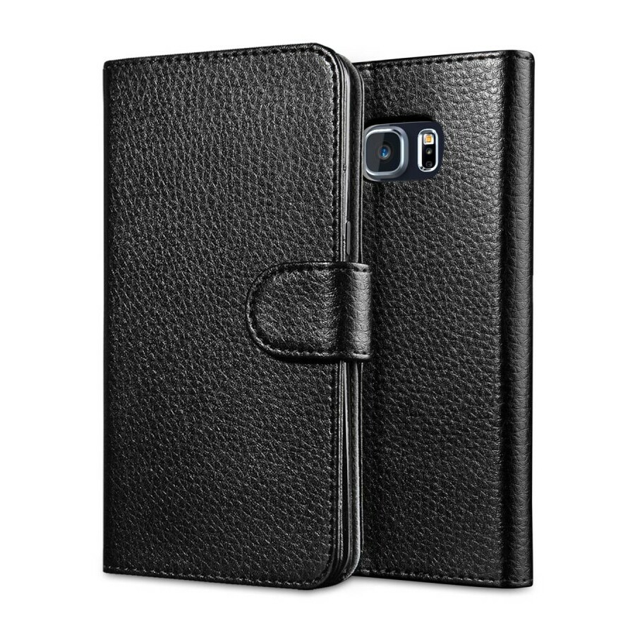 i-Blason Carrying Case (Wallet) Smartphone, Credit Card, ID Card - Black