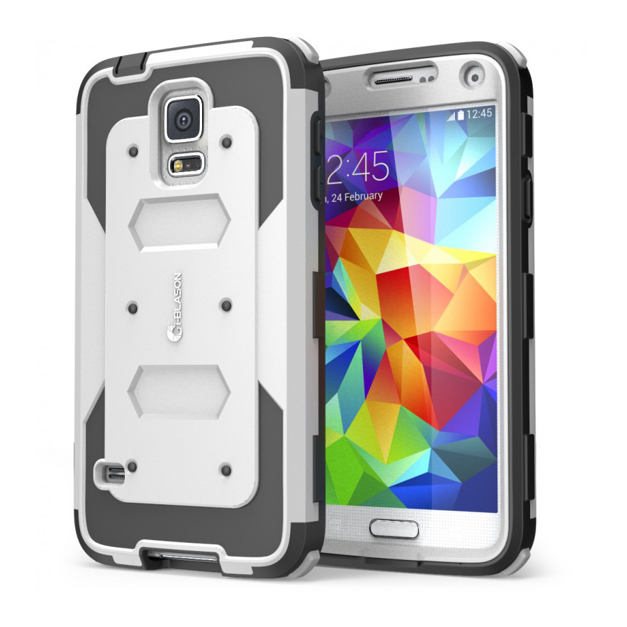 i-Blason Armorbox Dual Layer Hybrid Full-body Protective Case for Samsung Galaxy S5