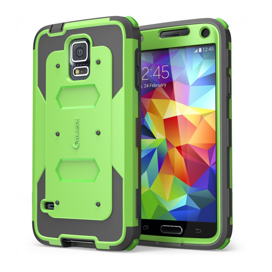 i-Blason Armorbox Dual Layer Hybrid Full-body Protective Case for Samsung Galaxy S5