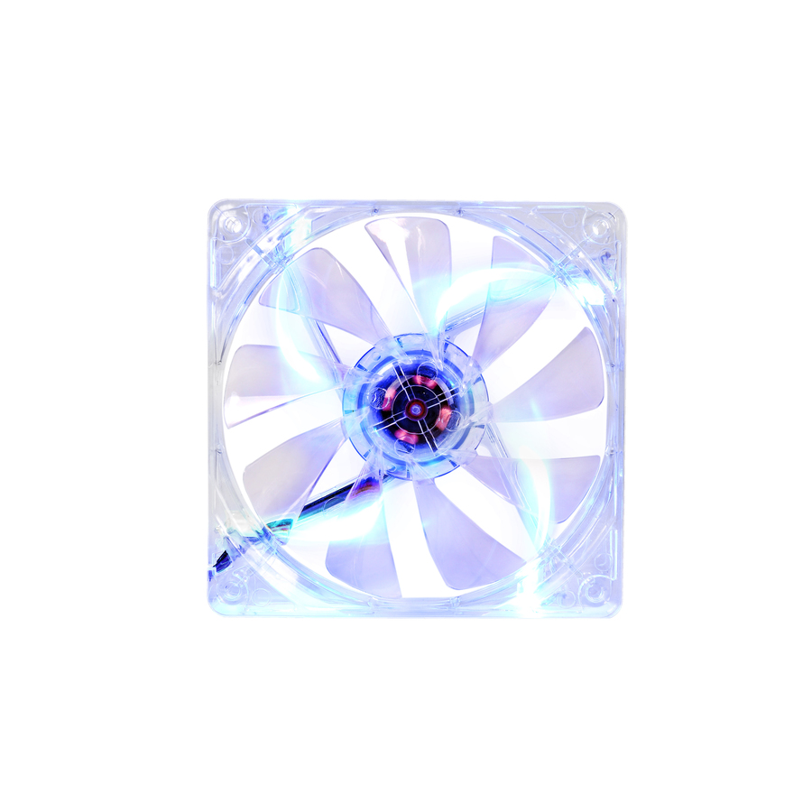 Thermaltake Pure 12 LED DC Fan- Blue