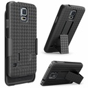 i-Blason Transformer Carrying Case (Holster) Smartphone - Black