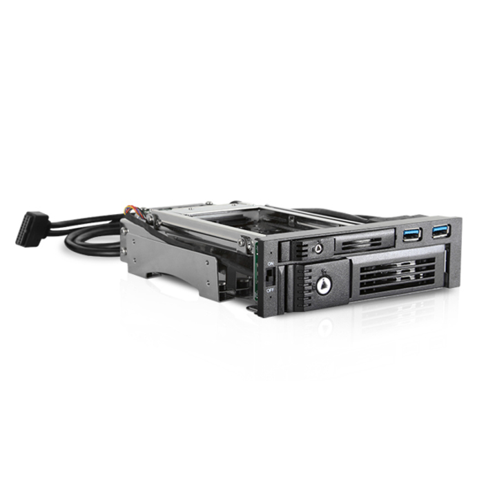 iStarUSA T-5K3525U-SA Drive Bay Adapter for 5.25" Internal - Black