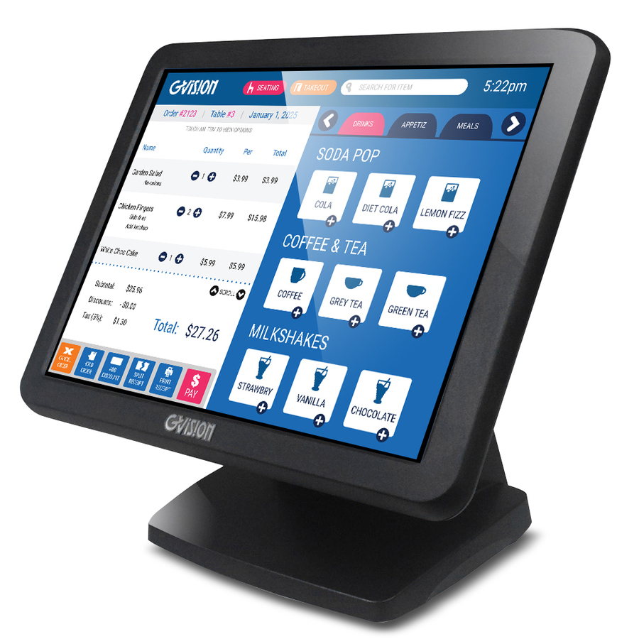 GVision V15DX-AB-459G 15" Class LCD Touchscreen Monitor - 8 ms