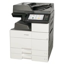 Lexmark MX MX910DE Laser Multifunction Printer-Monochrome-Copier/Fax/Scanner-45 ppm Mono Print-1200x1200 Print-Automatic Duplex Print-200000 Pages Monthly-1150 sheets Input-Color Scanner-600 Optical Scan-Monochrome Fax-Gigabit Ethernet Ethernet