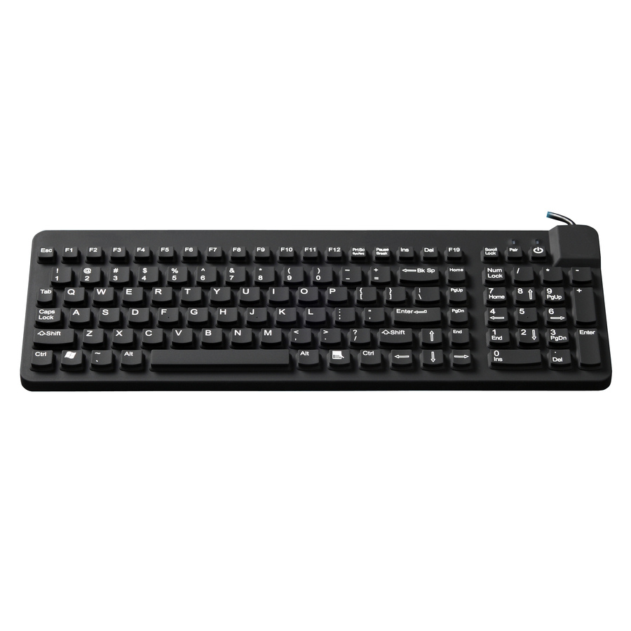 Man & Machine Premium Full Size Waterproof Disinfectable Keyboard