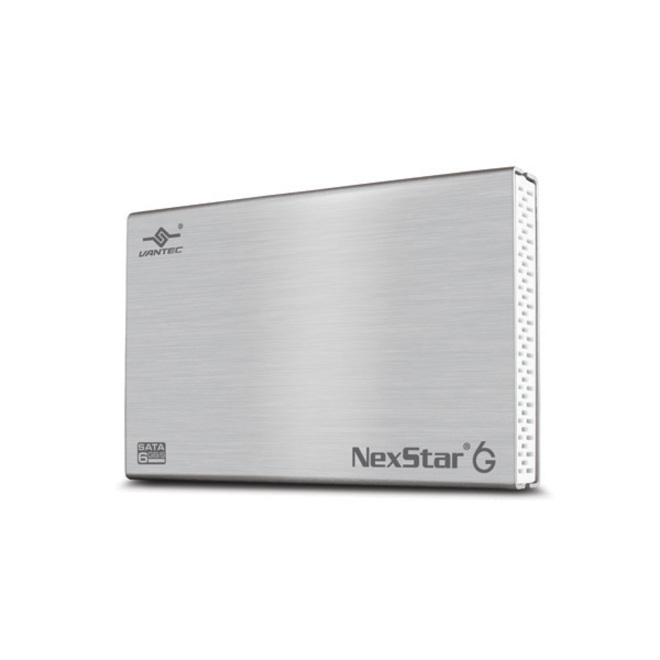 Vantec NexStar 6G NST-266S3-SV Drive Enclosure - USB 3.0 Host Interface External - Silver