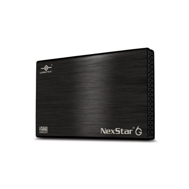 Vantec NexStar 6G NST-266S3-BK Drive Enclosure - USB 3.0 Host Interface External - Black