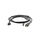Kramer High-Speed HDMI Flexible Cable with Ethernet & 3.5mm Stereo Audio