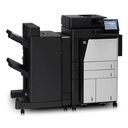 HP LaserJet M830Z Laser Multifunction Printer-Monochrome-Copier/Fax/Scanner-55 ppm Mono Print-1200 Print-Automatic Duplex Print-300000 Pages Monthly-4600 sheets Input-Color Scanner-600 Optical Scan-Monochrome Fax-Gigabit Ethernet Ethernet