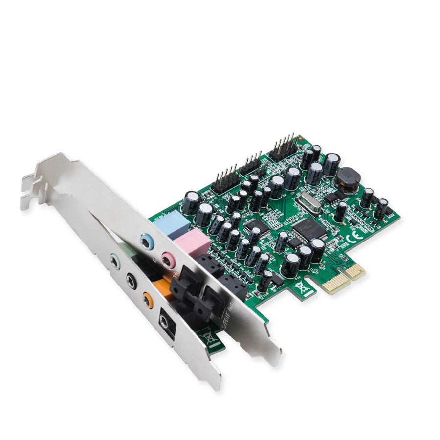 SYBA Multimedia Multi-channel PCI-Epress Sound Card - Main Card