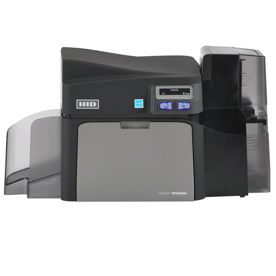 Fargo DTC4250e Desktop Dye Sublimation/Thermal Transfer Printer - Color - Card Print - Fast Ethernet - USB