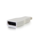 C2G Mini DisplayPort to DisplayPort Adapter - Mini DP to DP - M/F White