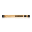 iStarUSA 1U Compact Rackmount Mini-ITX Chassis with Wood Front Bezel