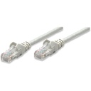 Network Patch Cable, Cat5e, 3m, Grey, CCA, U/UTP, PVC, RJ45, Gold Plated Contacts, Snagless, Booted, Lifetime Warranty