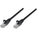 Network Patch Cable, Cat5e, 5m, Black, CCA, U/UTP, PVC, RJ45, Gold Plated Contacts, Snagless, Booted, Lifetime Warranty