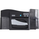 Fargo DTC4500E Desktop Dye Sublimation/Thermal Transfer Printer - Color - Card Print - Fast Ethernet - USB - Black, Gray