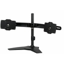 Amer Mounts Stand Based Dual Monitor Mount for two 24"-32" LCD/LED Flat Panel Screens