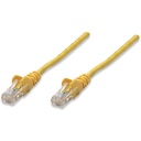Intellinet Network Solutions Cat5e UTP Network Patch Cable, 14 ft (5.0 m), Yellow