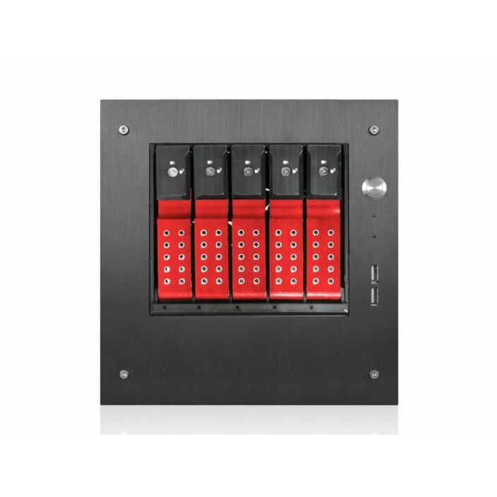 iStarUSA Compact Stylish 5x 3.5" Hotswap Trayless mini-ITX Tower