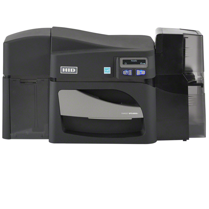 Fargo DTC4500E Desktop Dye Sublimation/Thermal Transfer Printer - Color - Card Print - Fast Ethernet - USB