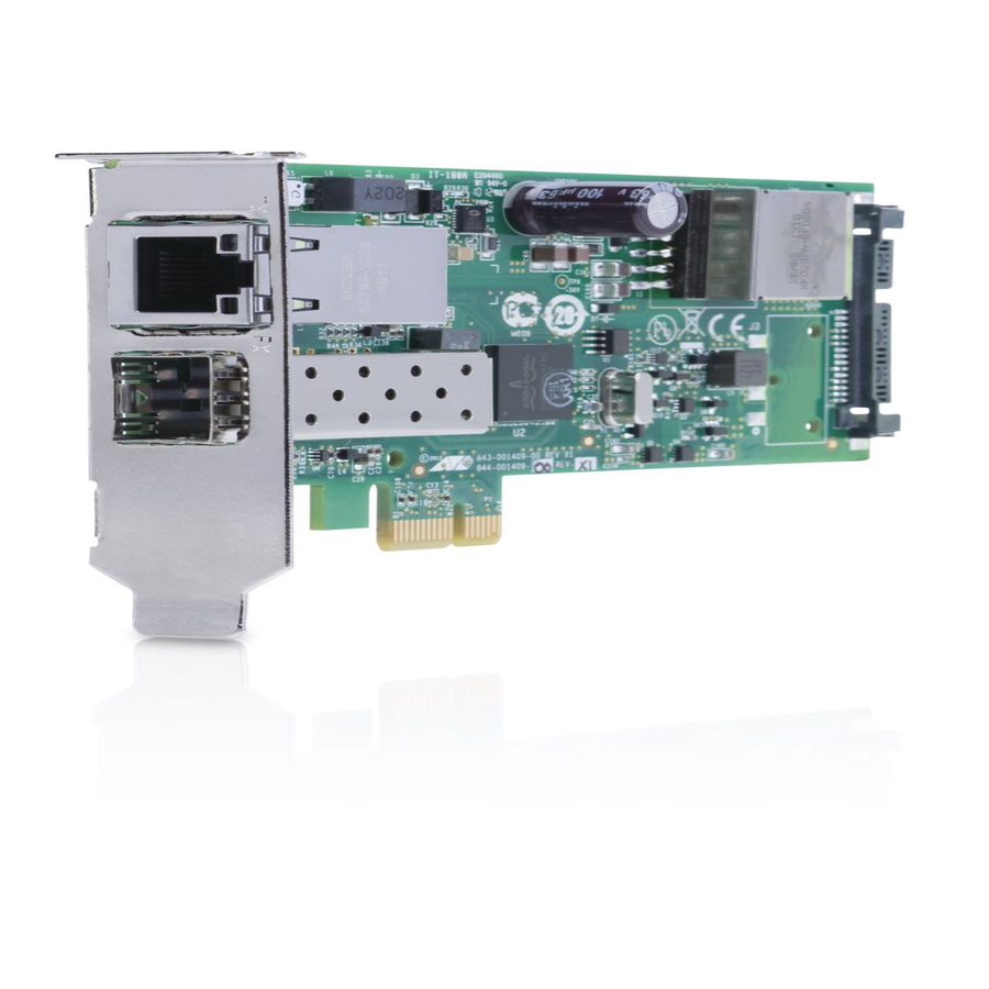 Allied Telesis AT-2911GP/SFP-901 Gigabit Ethernet Card
