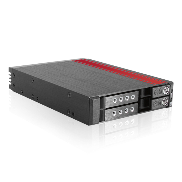 RAIDage BPN-2535DE-SA Drive Bay Adapter for 3.5" - Serial ATA/600 Host Interface Internal - Black