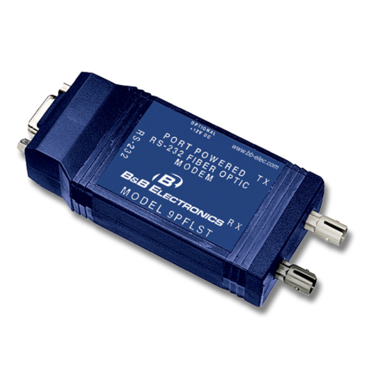B&B 9 PIN 232 FO MODEM W/HANDSHAKE