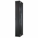 Performance, Vertical Cable Manager for 2 & 4 Post Racks, 84"H x 12"W, Double-Sided with Doors