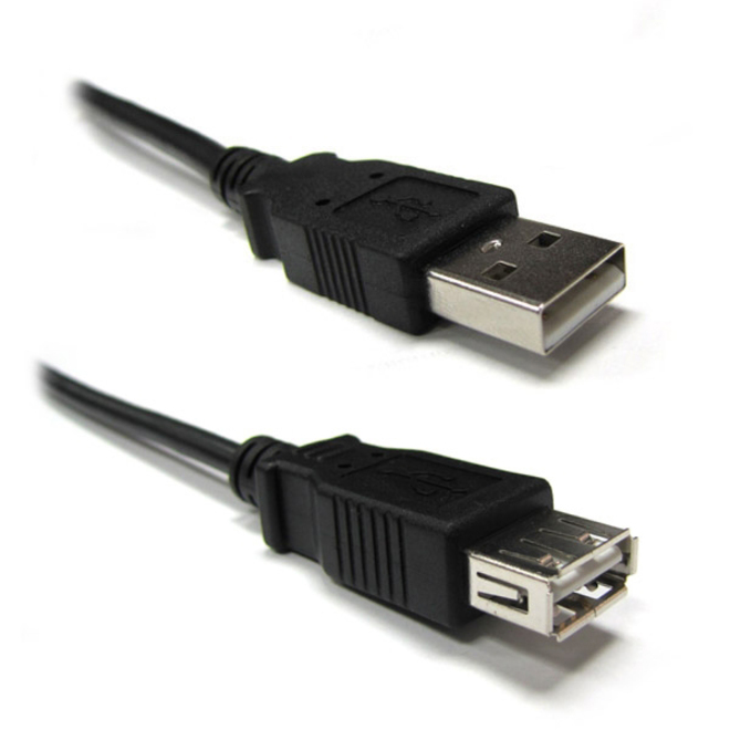 Weltron USB 2.0 Extension Cable A Male to A Female
