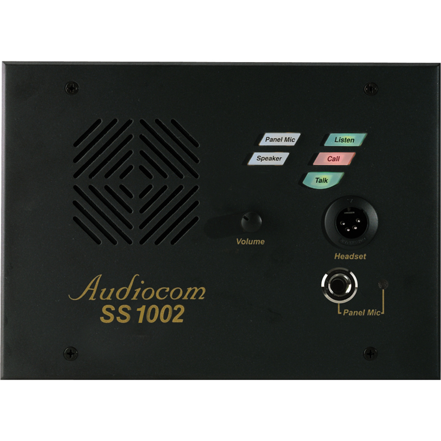 RTS SS-1002 P Box Single-Channel Desktop Speaker Station