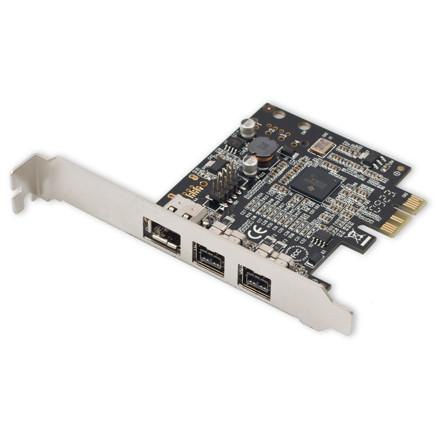 SYBA Multimedia 2 Port 1394B Firewire and1 Port 1394A PCI-e 1.0 x1 Card