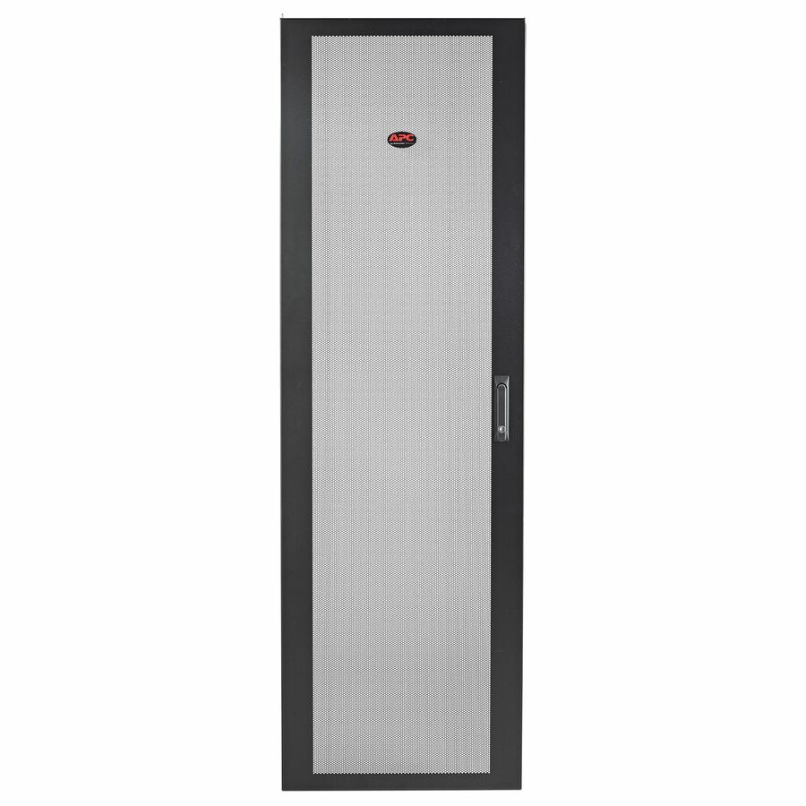 NetShelter SV 48U 600mm Wide Perforated Flat Door Black