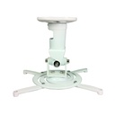 Amer Mounts Universal Ceiling Projector Mount - White