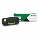 Lexmark High Yield Laser Toner Cartridge - Black - 1 Each