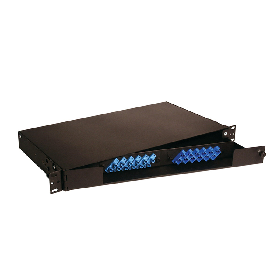 Weltron Rack Mount Fiber Enclosure 2 Panel