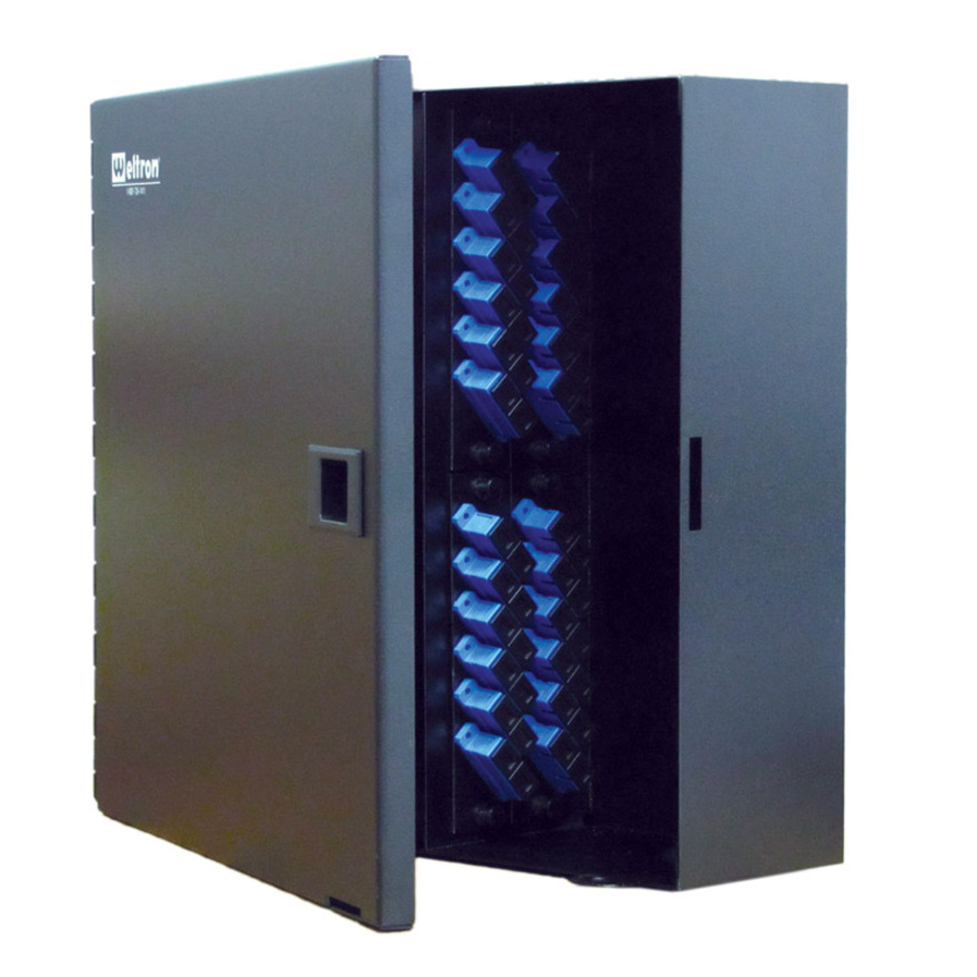 Weltron Wall Mount Fiber Enclosure - 4 Panel