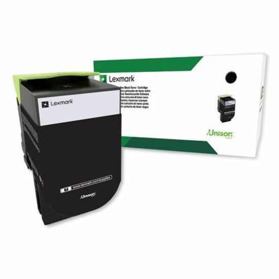 Lexmark Extra High Yield Laser Toner Cartridge - Black - 1 Each