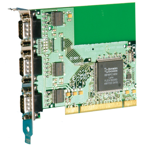 Brainboxes 3 Port RS232 PCI Serial Port Card