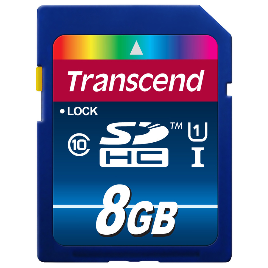 Transcend 8 GB Class 10/UHS-I SDHC