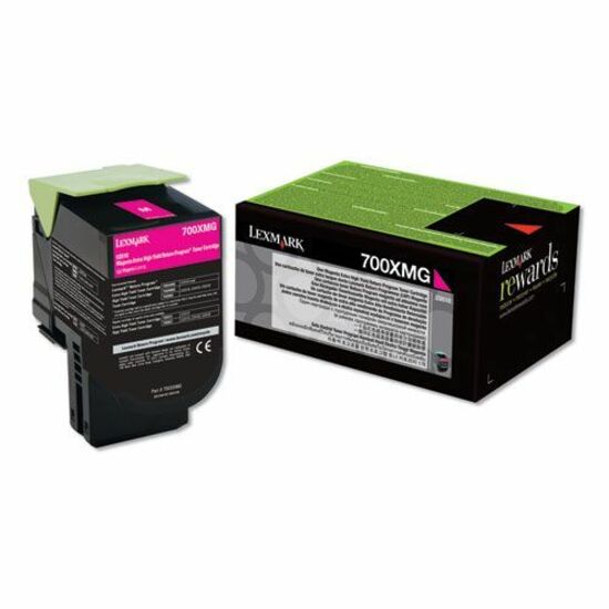 Lexmark Extra High Yield Laser Toner Cartridge - Magenta - 1 / Pack