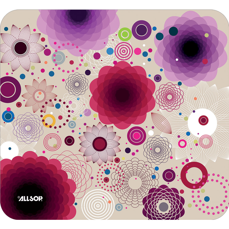Allsop NatureSmart Image Mousepad - Retro Floral - (30594)